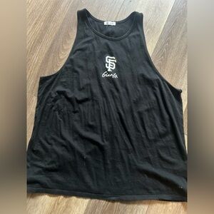 Black SF Giants Sleeveless Top